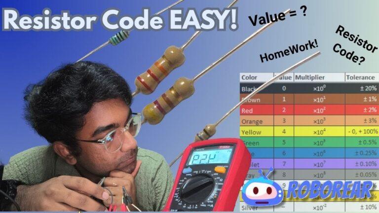 How To Read Resistor Color Codes (And Never Burn an LED Again) | 4 Easy Steps